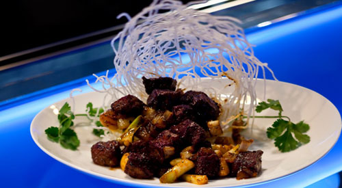 Aventura Business Monthly August 2011 Restaurant Feature: Hakkasan at the Fontainebleau.