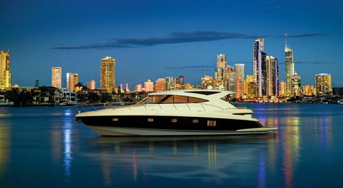 Aventura Business Monthly August 2011 Yacht Feature: Riviera 5800.