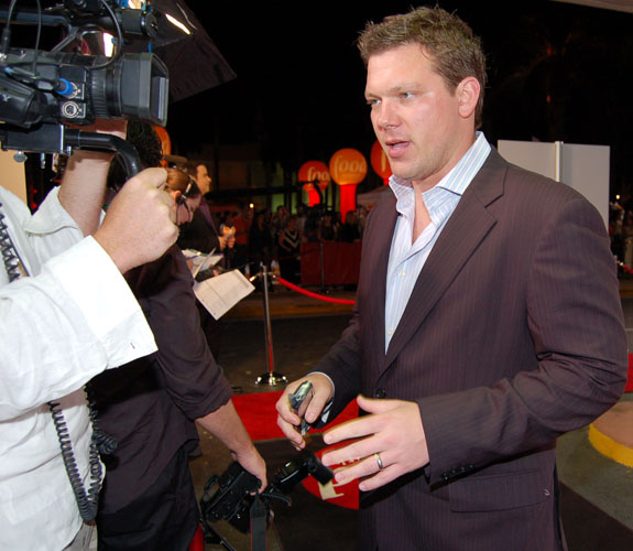 Tyler Florence talks with the media moments before the first Food Network Awards Show at the Jackie Gleason Theater on Miami Beach, Fla.