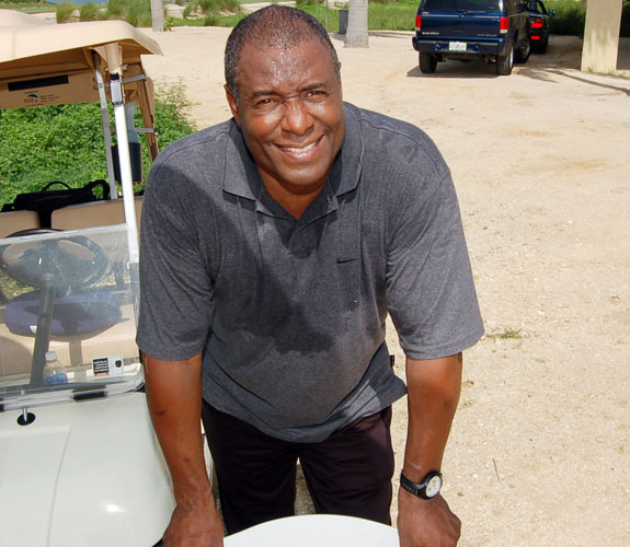 Former Major League outfielder Ken Griffey, Sr., at Alonzo Mourning's annual ZSG Celebrity Golf Event at the Blue Monster in Doral, Fla.