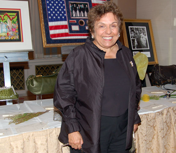 Former U.S. Secretary of Health and Human Services and current University of Miami president Donna Shalala at the Great Legends of Sports Dinner.