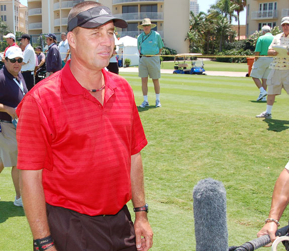 Ivan Lendl was one of the celebrity participants at the LPGA Pro-Am at the Fairmont Turnberry resort in the heart of Aventura.