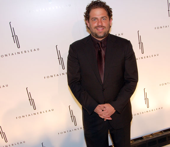 Hollywood director and Miami Beach Senior High School grad Brett Ratner on the red carpet en route to the Fontainebleau Resort's grand re-opening party.
